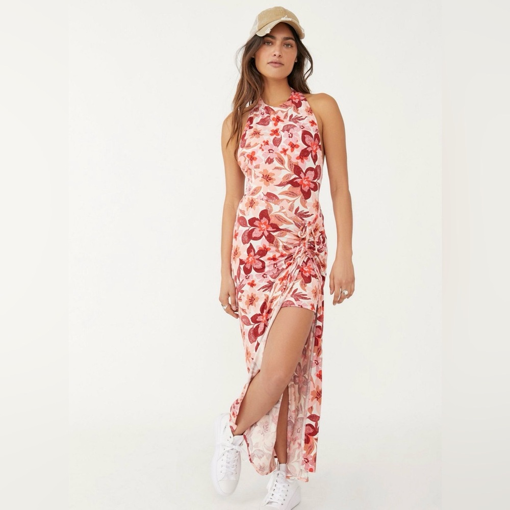 FP XS Floral Maxi Dress